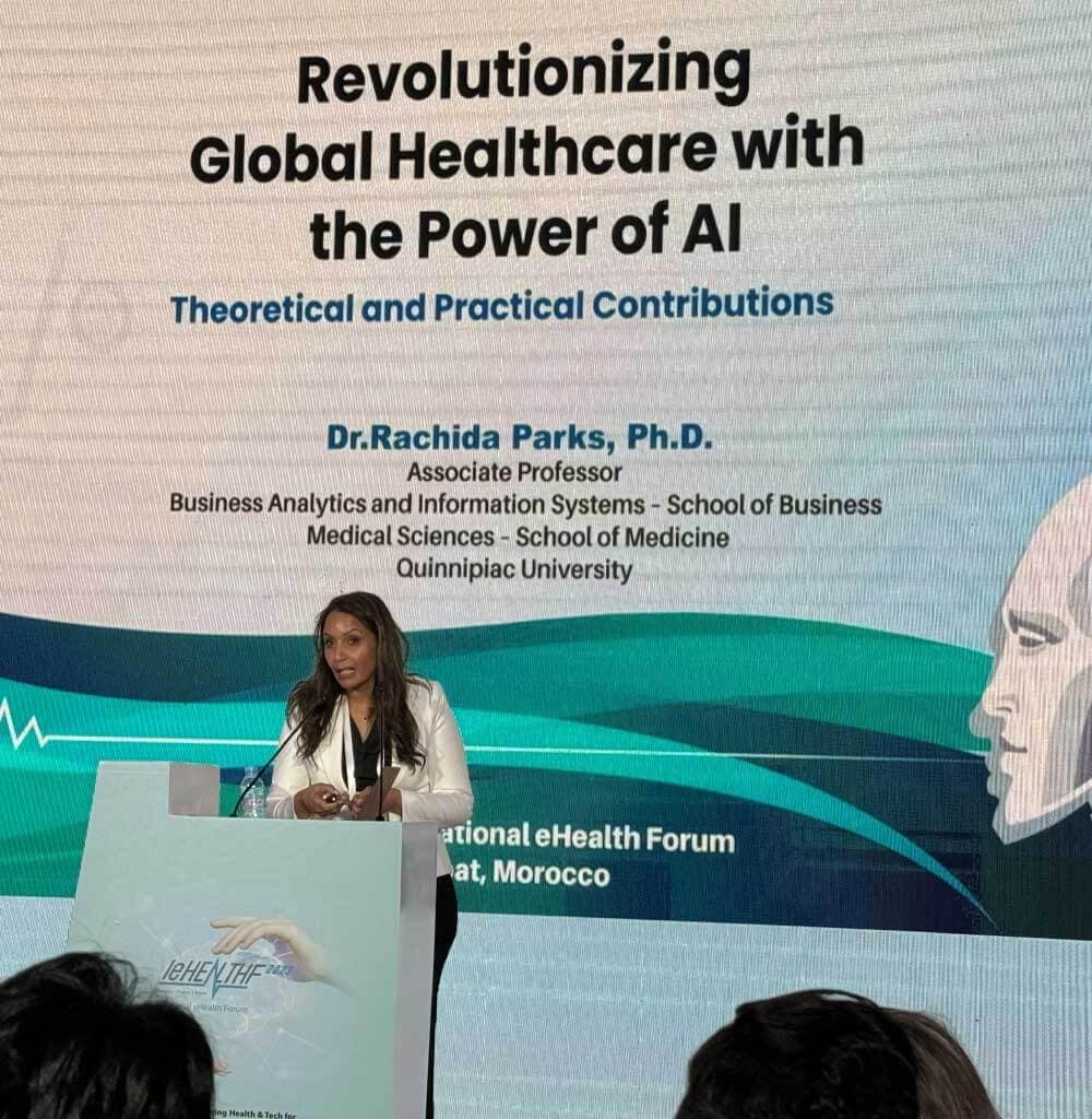 Rachida Parks Speaker About Revolutionizing Global Healthcare With The Power Of Al